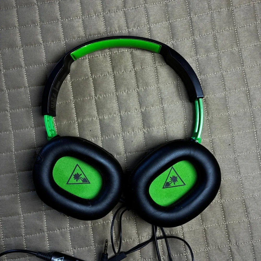 Turtle Beach Ear Force Recon 50X Gaming Headset Xbox PlayStation PC Green Black